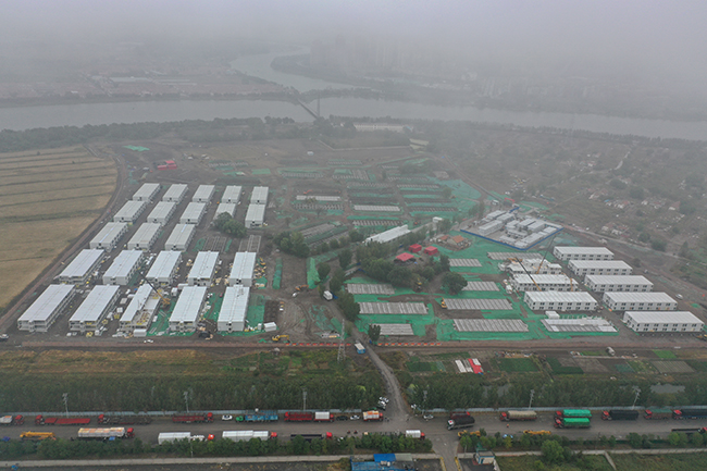 天津市大型集中隔离板房建设项目